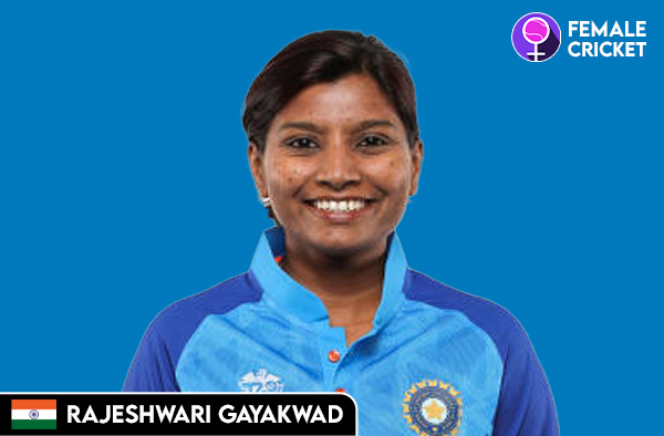 Rajeshwari Gayakwad on FemaleCricket.com