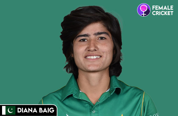 Diana Baig on FemaleCricket.com