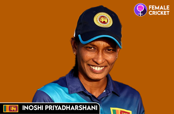 Inoshi Priyadharshani on FemaleCricket.com