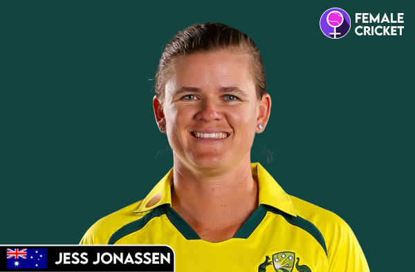 Jess Jonassen on FemaleCricket.com