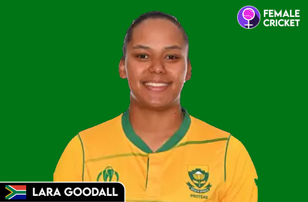 Lara Goodall on FemaleCricket.com