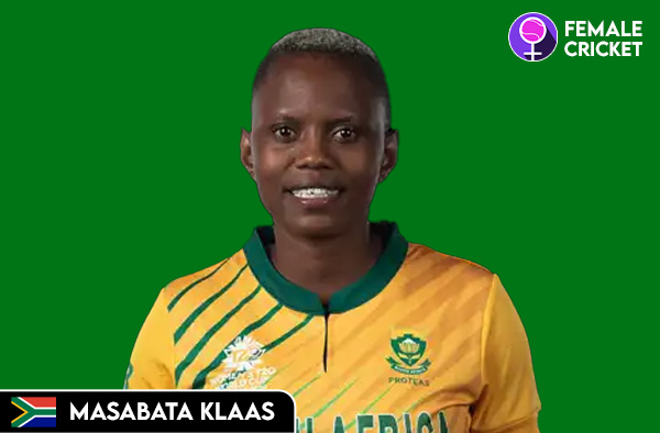 Masabata Klaas on FemaleCricket.com