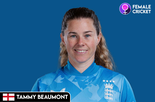 Tammy Beaumont on FemaleCricket.com