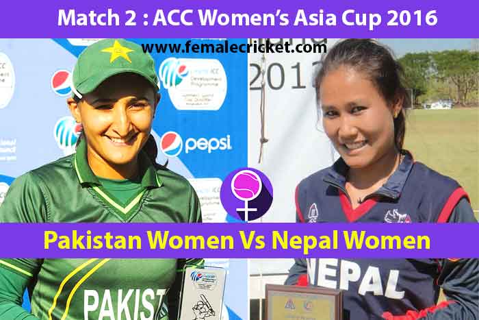 Indian women vs Bangladesh Women - Match 1 : Women's Asia Cup 2016