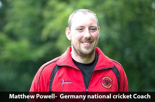 Matthew Powell - Germany National Cricket Coach