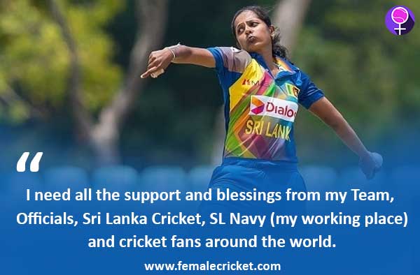 Inoka Ranaweera's appeal from fans for Women's World Cup 2017