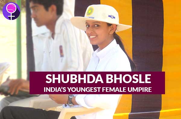 Shubhda Bhosle Gaikwad, who is based out of Gwalior, a city in Madhya Pradesh, is India’s youngest woman umpire. 