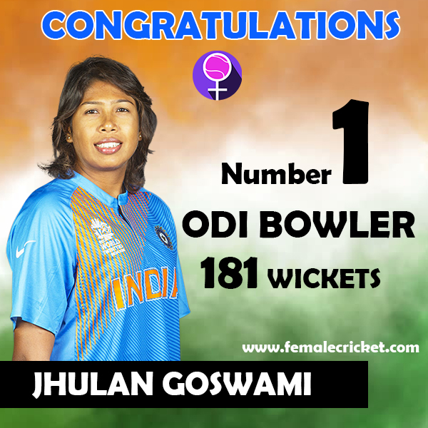 Jhulan Goswami becomes the highest wicket taker from India