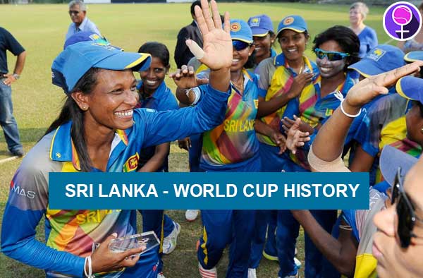Sri Lanka women's past world cup perfoamances