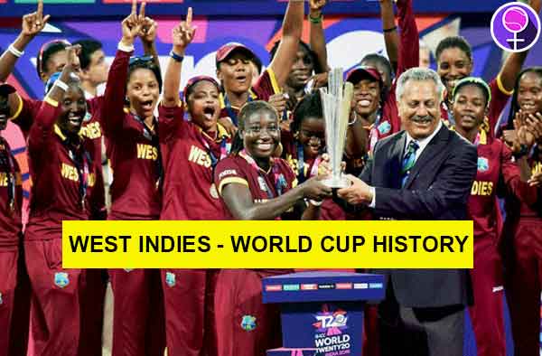 West Indies women's past cricket world cup perfoamances