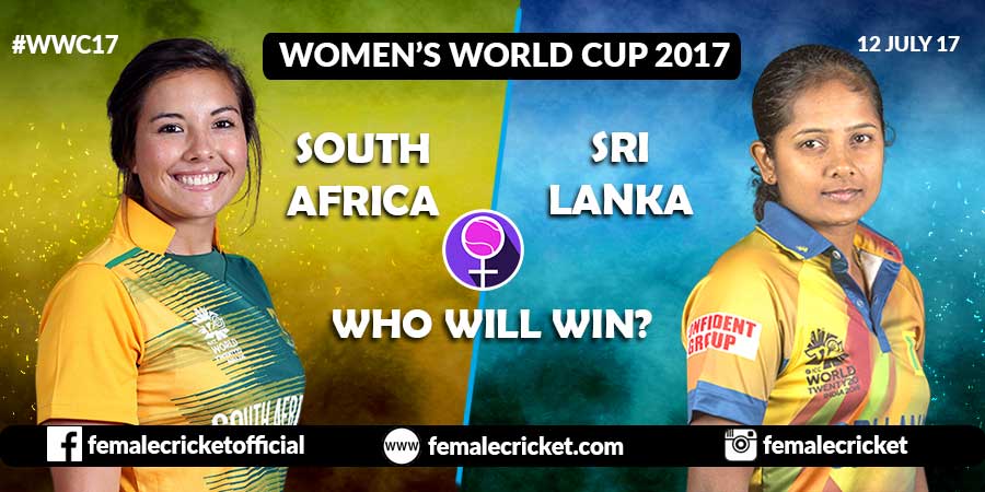 Match 24 - Sri Lanka vs South Africa in World Cup 2017