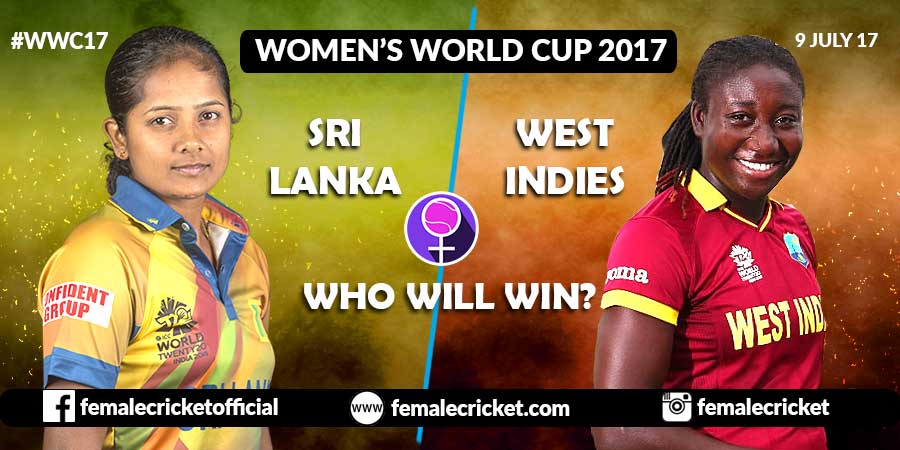 Match 21 - West Indies vs Pakistan women in World Cup 2017