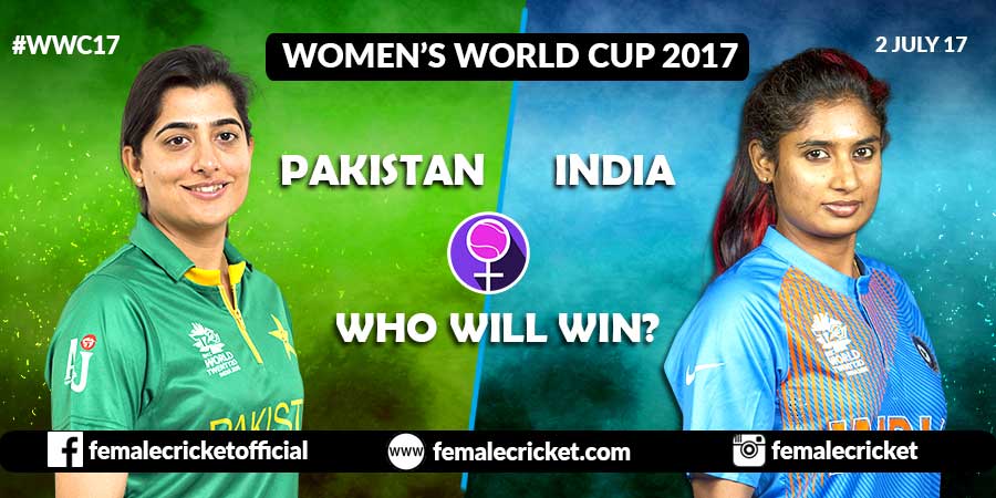 India vs Pakistan women World Cup 2017 - Head to Head