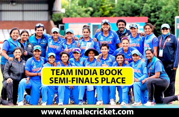 Team India in Semi Finals of Women's World Cup 2017 Female Cricket