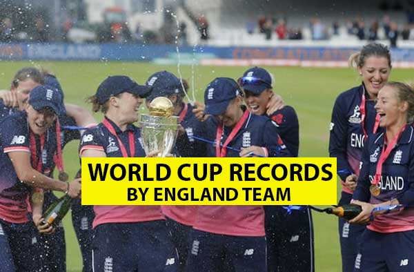 Records made by England Women - Winners of ICC Women's World Cup 2017