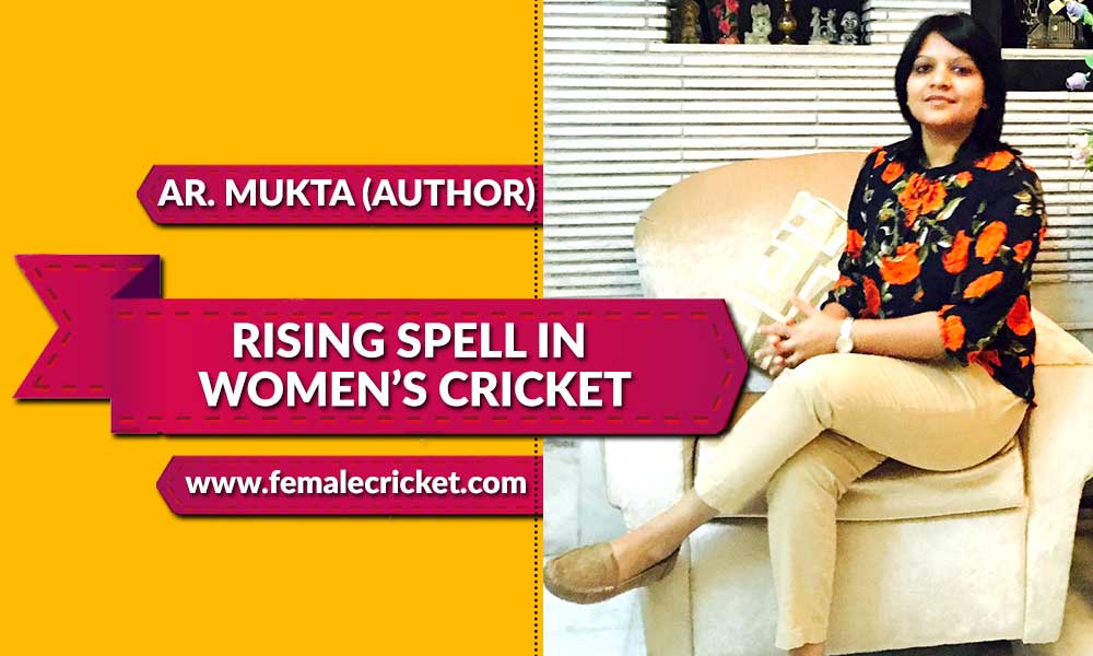 Book "Rising Spell in Women's Cricket" is set to release soon