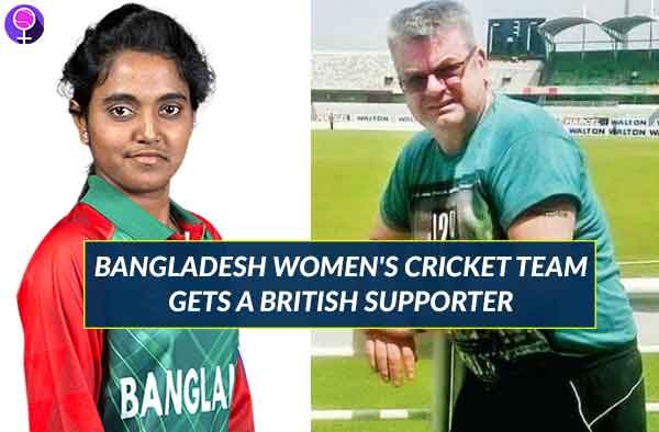 Bangladesh Women's Cricket Team gets a British Supporter - Jean Capps-Jenner