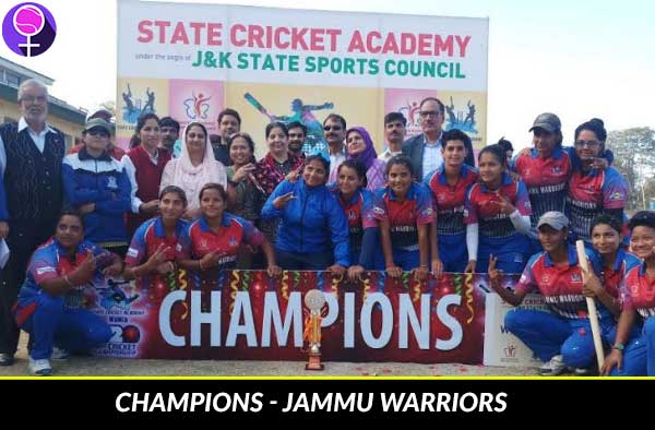Final was played between Jammu Warriors and Srinagar Power Hitters
