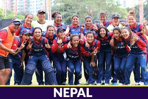 Squad for Nepal Women's Cricket Team announced