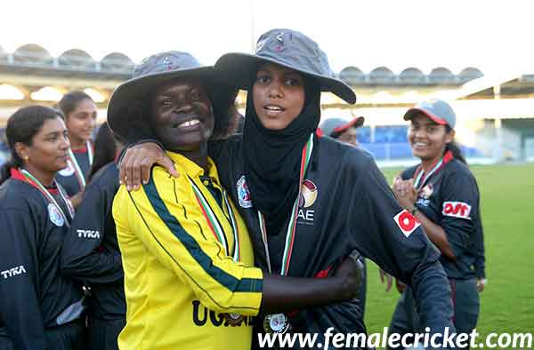 UAE women's cricket team vs Uganda women's cricket team