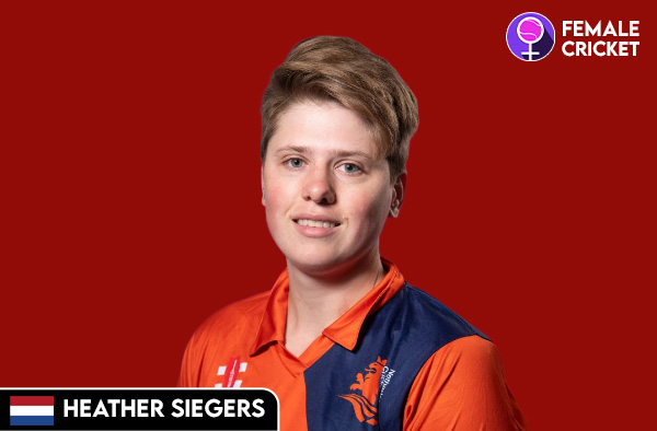 Heather Siegers on FemaleCricket.com