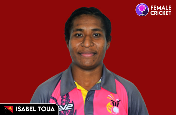 Isabel Toua on FemaleCricket.com