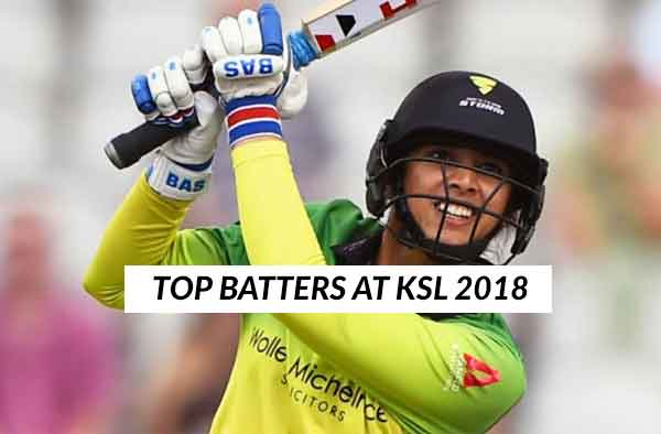 Top 5 Batting Performances at Women's Kia Super League 2018