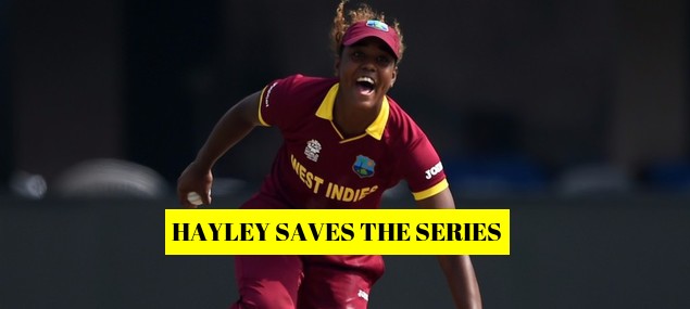 3rd ODI - Hayley Matthews smashes maiden Century to help West Indies women level ODI series