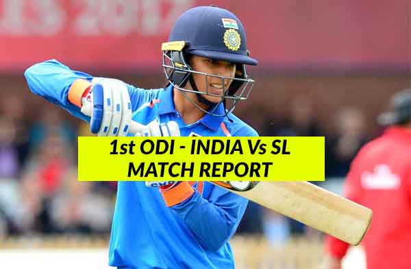 All-round India secure an emphatic win in the series opener against the Lankans