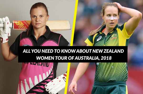 Squad, Fixtures for New Zealand Women tour of Australia, 2018