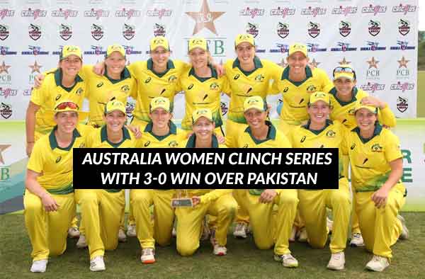 3rd ODI - Alyssa Healy and Ashleigh Gardner wrap up clean sweep against Pakistan Women