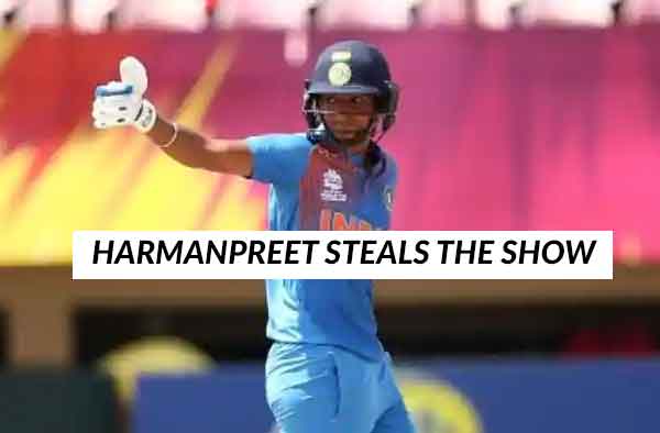 Match 1 - Centurion Harmanpreet, bowlers power India to 34-run win over New Zealand