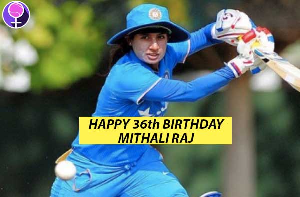Happy 36th birthday Mithali Raj