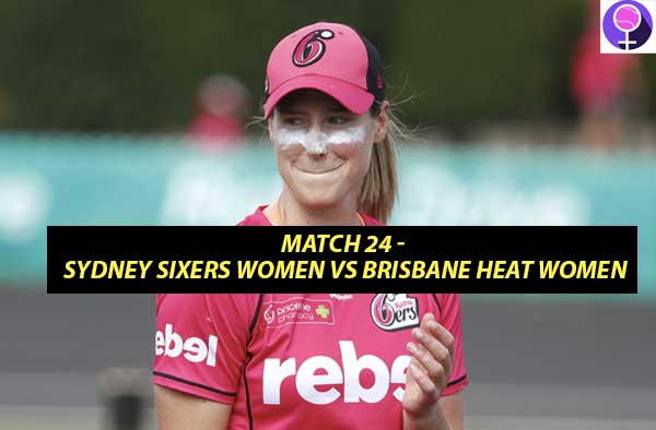 Match 24 – Sydney Sixers Women vs Brisbane Heat Women at Sydney Cricket Ground, Sydney