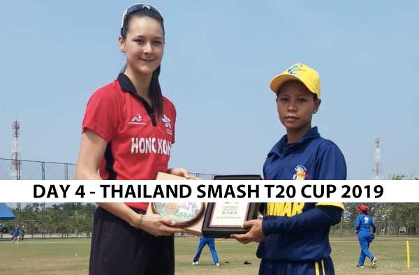 Match Summary - Day 4 of Thailand Women's T20 Smash 2019