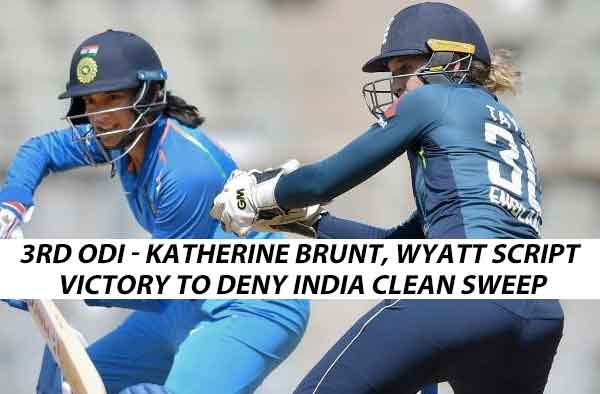 3rd ODI - India Women vs England Women – ICC Women’s Championship at Wankhede Stadium, Mumbai