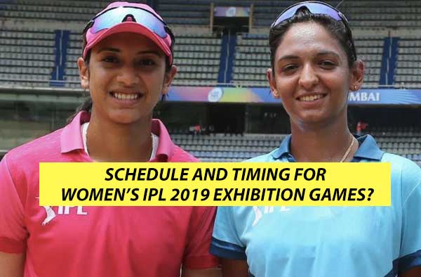 Women's IPL 2019 exhibition games to be held in Jaipur featuring three teams — Supernovas, Trailblazers and Velocity