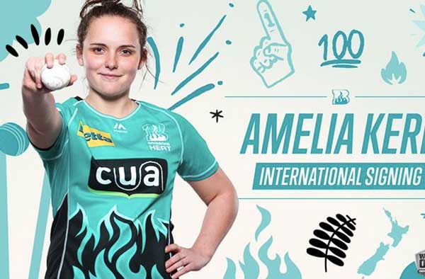 Amelia Kerr Brisbane Heat WBBL