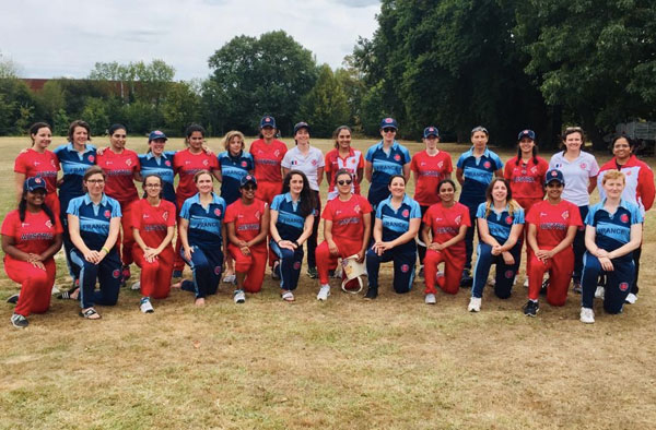 Austrian Women's Cricket team touring France