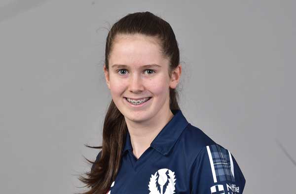 Scotland’s 14-year old Katherine Fraser keen to make history in Women's T20 World Cup Qualifiers 2019