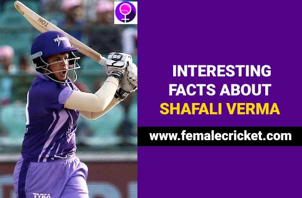 Shafali Verma Female Cricket
