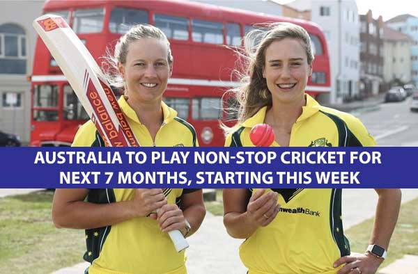 Australia to play non-stop cricket