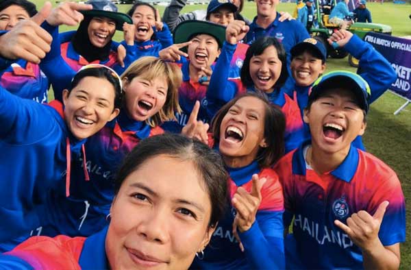 Thailand Women's cricket team creates history