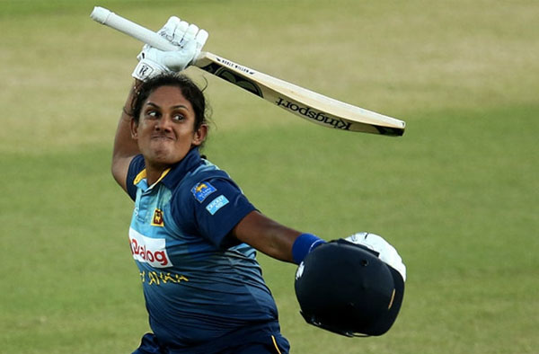 Chamari Athapaththu scored 113 runs off 66 balls for Sri Lanka women.
