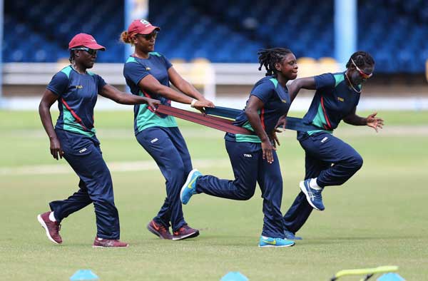 Final Preparations ahead of CPL19 Women’s T10 matches!