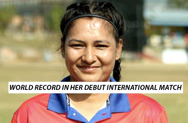 Anjali Chand Nepal Cricketer