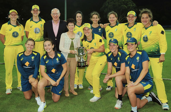 GG XI with the trophy. https://www.cricket.com.au/