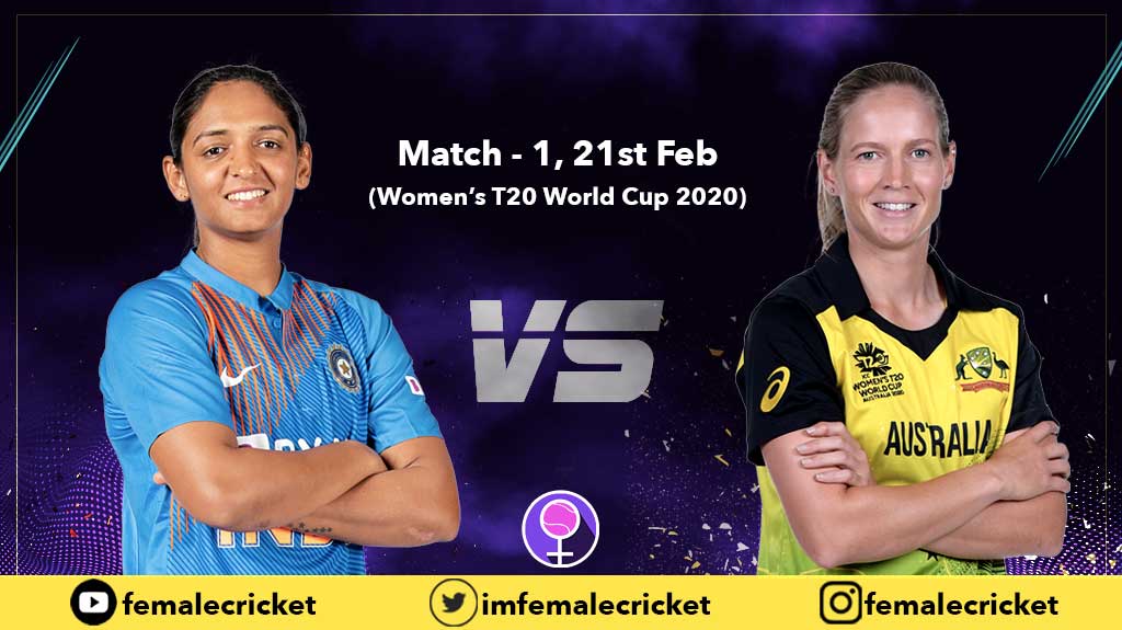 India vs Australia - Women's T20 World Cup 2020