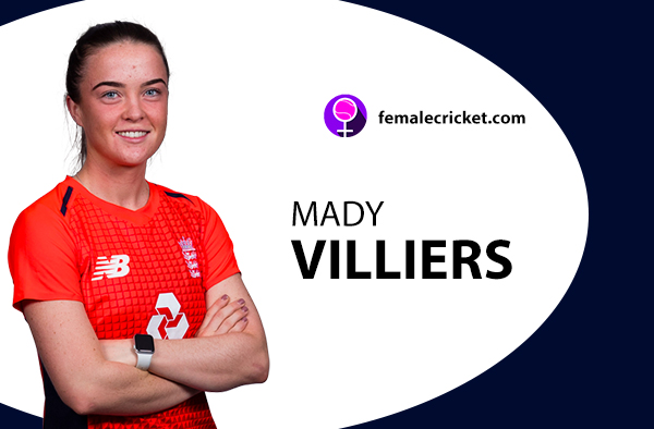 Mady Villiers. Women's T20 World Cup 2020
