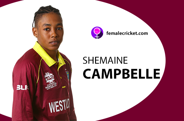 Shemaine Campbelle. Women's T20 World Cup 2020